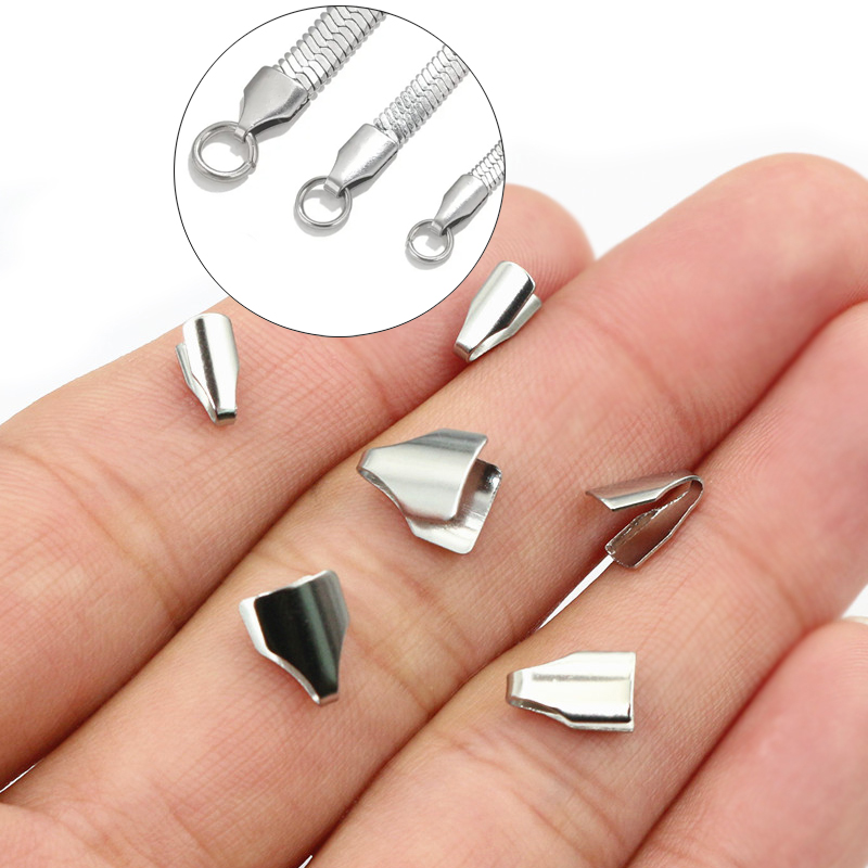 Jewelry Making Bead - 100 stuks roestvrij staal 2-7mm platte