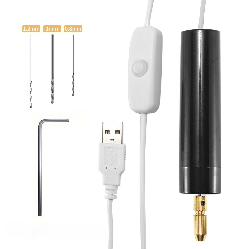 Jewelry Making Dc - Mini USB-aangedreven elektrische boormachine, draagbare roterende