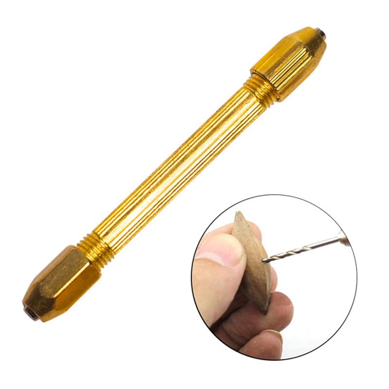 Jewelry Making Vise - Gouden dubbelzijdige pin bankschroef hand handmatig