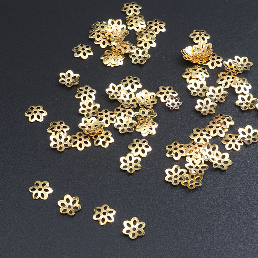 Jewelry Making In Bali - 100 Stuks Bloem Kraal Caps Voor