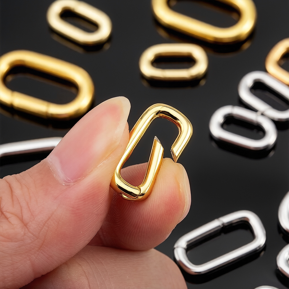 Jewelry Making Bead - 2 stuks 18K verguld gevulde ovale