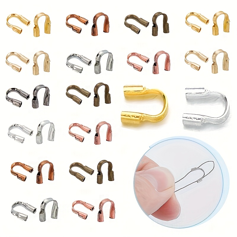 Jewelry Making Loops - 100-300 stuks 3X4mm Draadbeschermers Draadbeschermer Guardian
