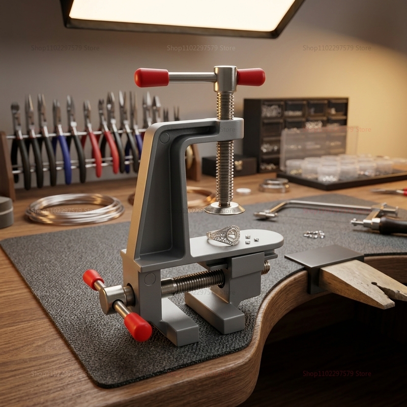 Aluminium mini-tafelbankschroe - Jewelry Making Vise recensie en prijs