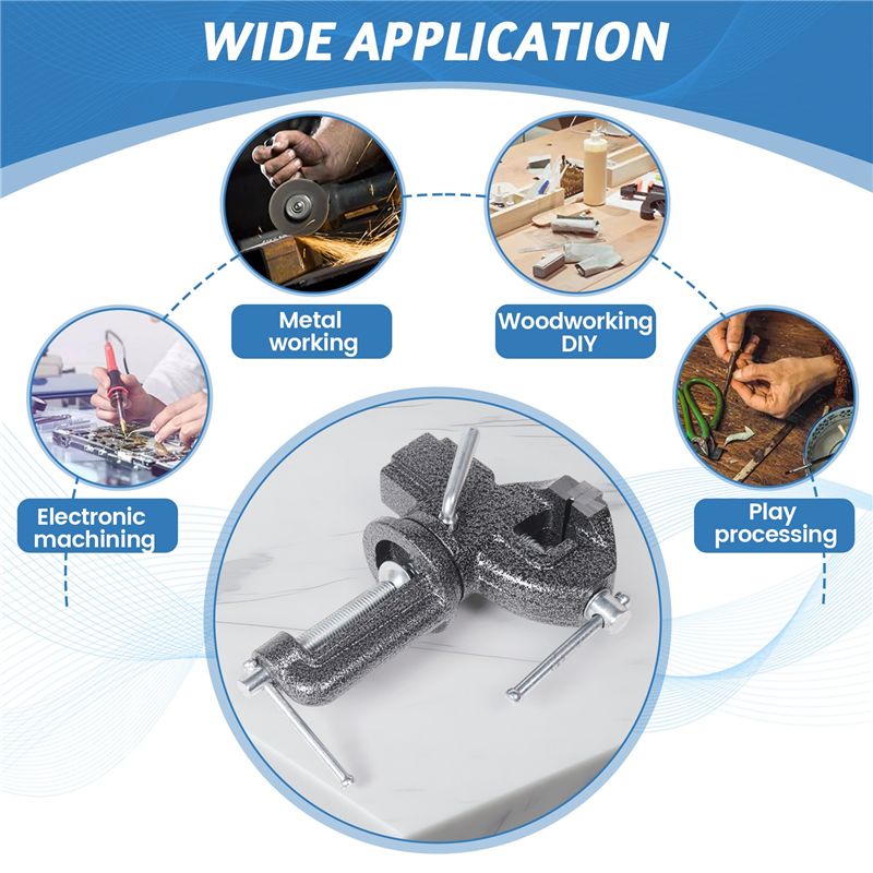 Tafelklem AC88-50Type 360° °   - Jewelry Making Vise recensie en prijs