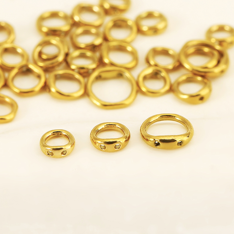 30 stuks 5/6/8mm RVS kralenben - Jewelry Making Bead recensie en prijs