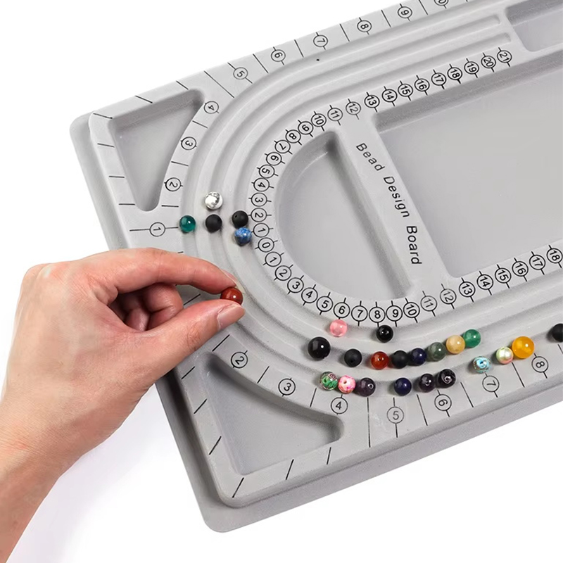 1 ST Grijs Gevlokt Kraal Board - Jewelry Making Table recensie en prijs