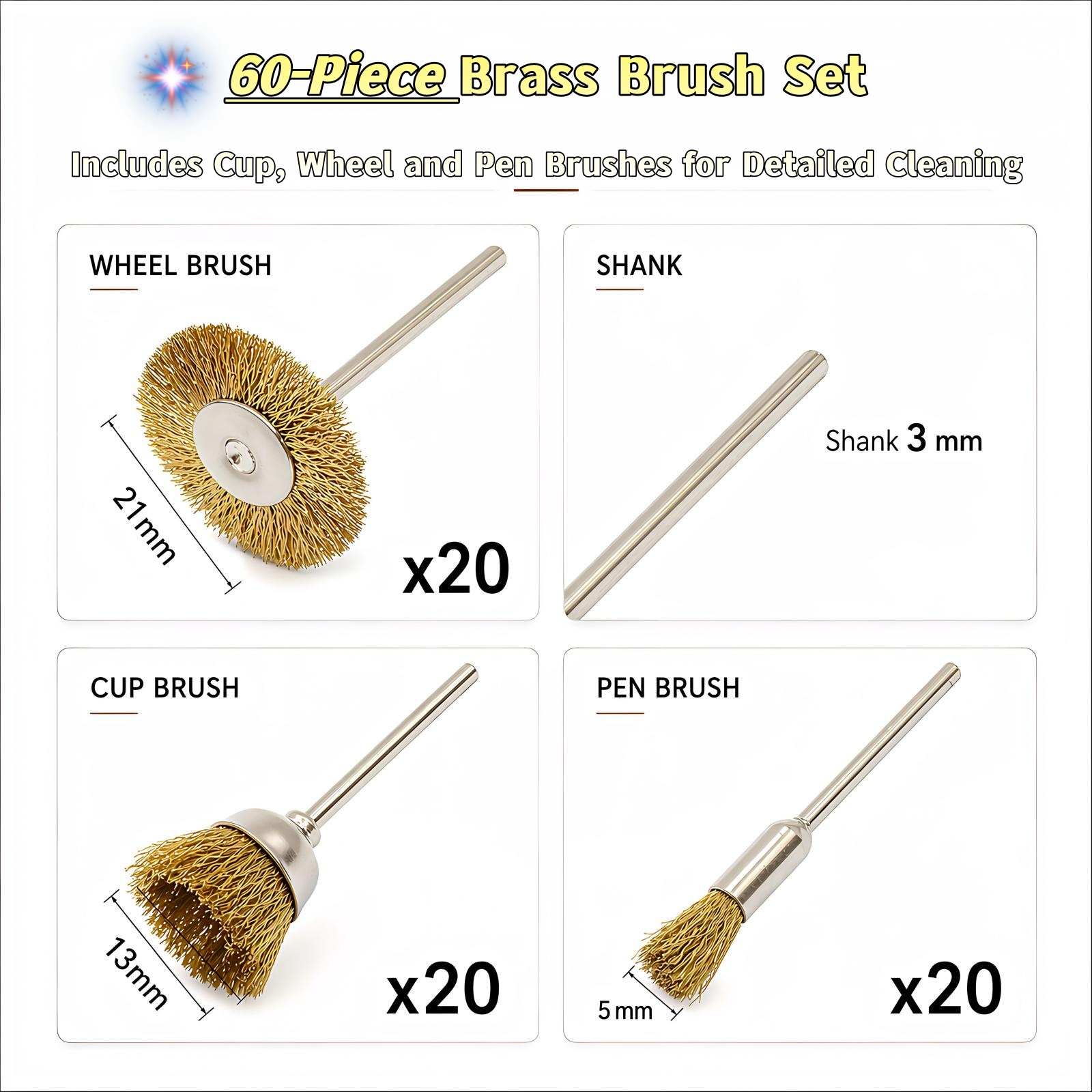 60-delige set messing draadbor - Jewelry Making Rotary Tool recensie en prijs