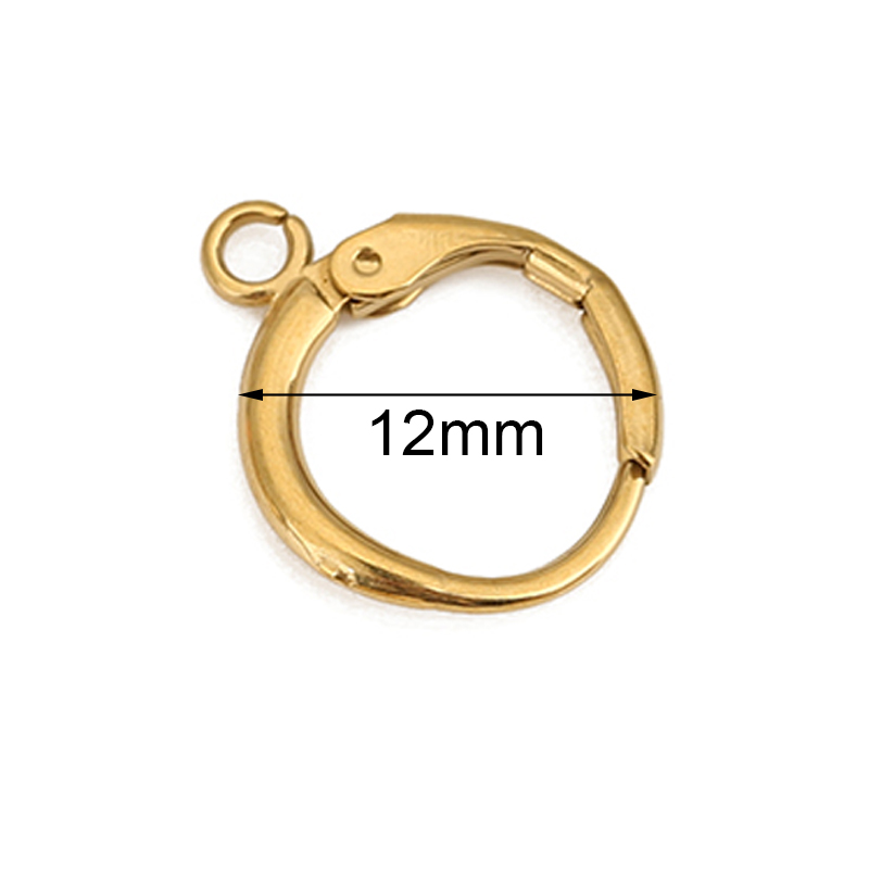 10 stks PVD Nooit Vervagen Rvs - Jewelry Making Loops recensie en prijs