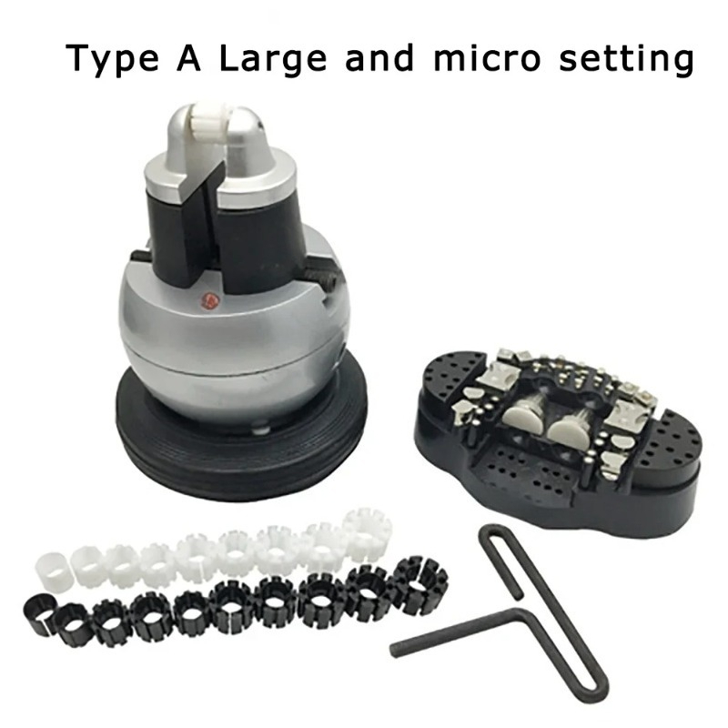 360 °   Rotatie Diamantzetting - Jewelry Making Vise recensie en prijs