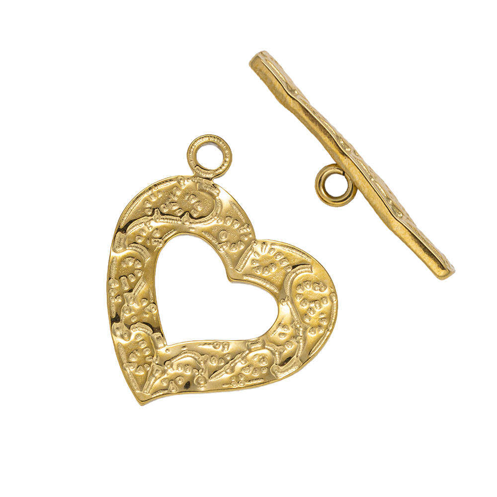 5 sets roestvrijstalen toggle  - Toggle Clasp Gold recensie en prijs