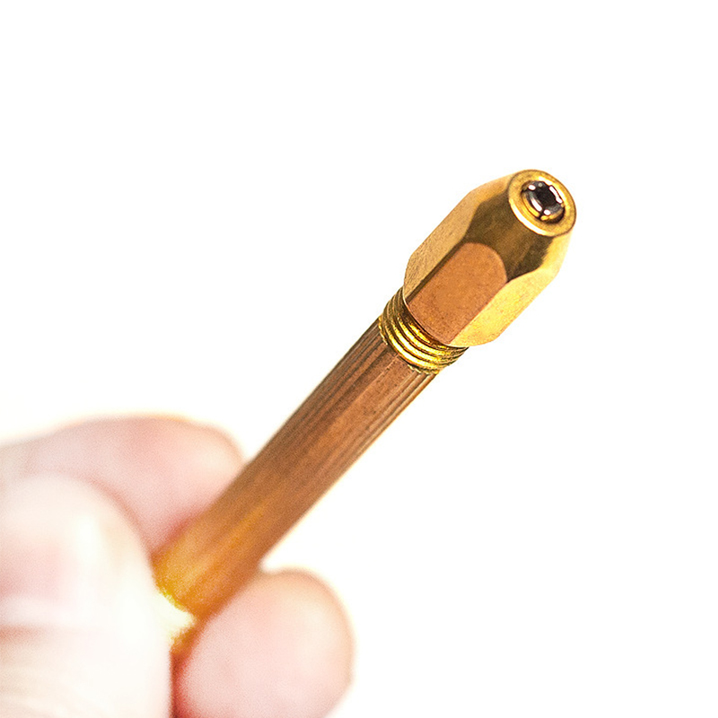 Gouden dubbelzijdige pin banks - Jewelry Making Vise recensie en prijs