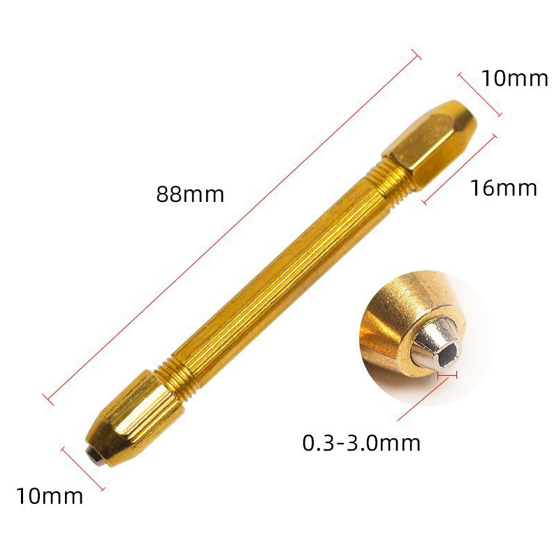 Gouden dubbelzijdige pin banks - Jewelry Making Vise recensie en prijs
