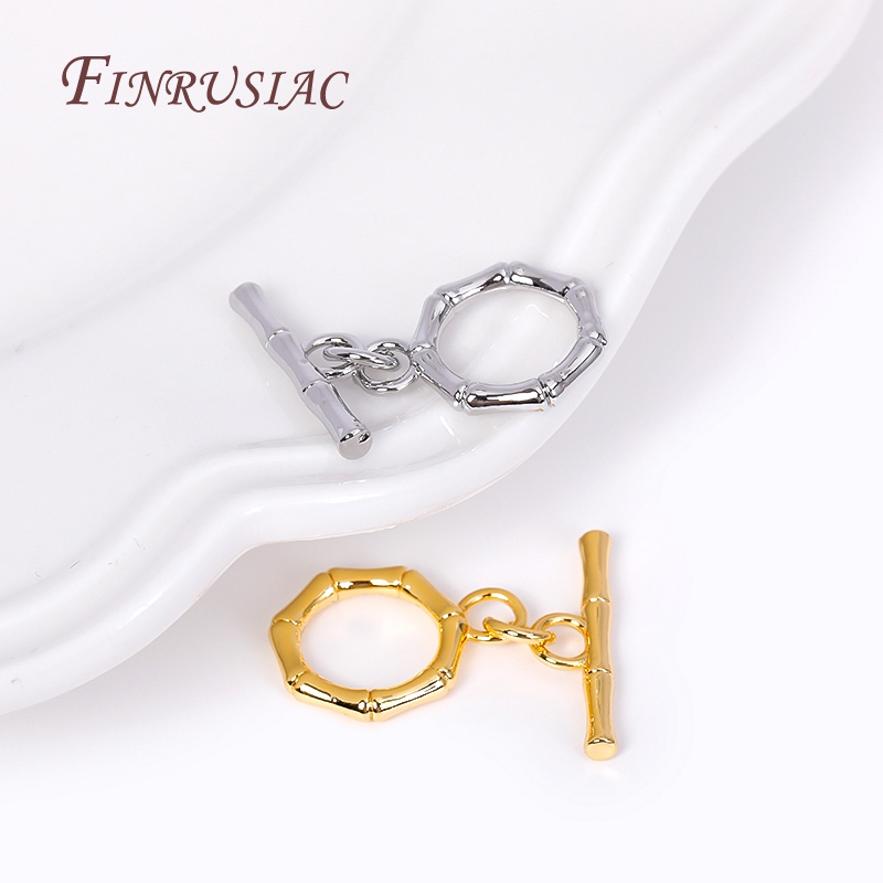 18K vergulde toggle sluitingen - Toggle Clasp Gold recensie en prijs