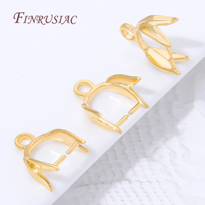 18K verguld messing knijpbeuge - Jewelry Making Loops recensie en prijs