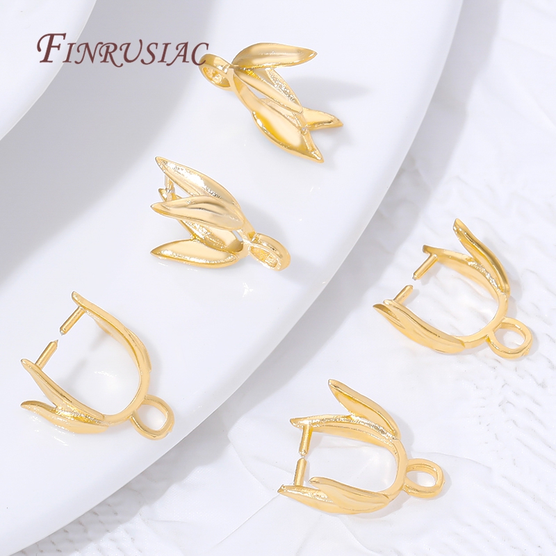 18K verguld messing knijpbeuge - Jewelry Making Loops recensie en prijs