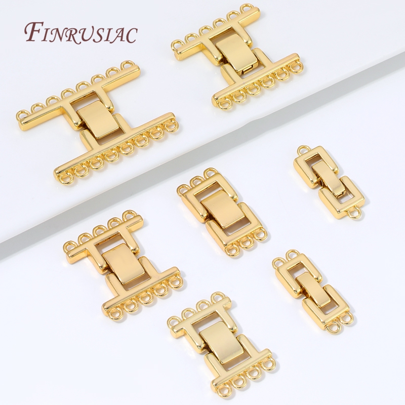 18K vergulde multi-strengs slu - Jewelry Making Bead recensie en prijs