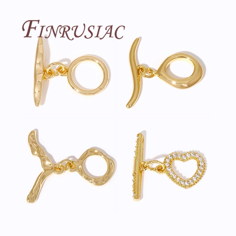 18K Vergulde OT Toggle Sluitin - Toggle Clasp Gold recensie en prijs