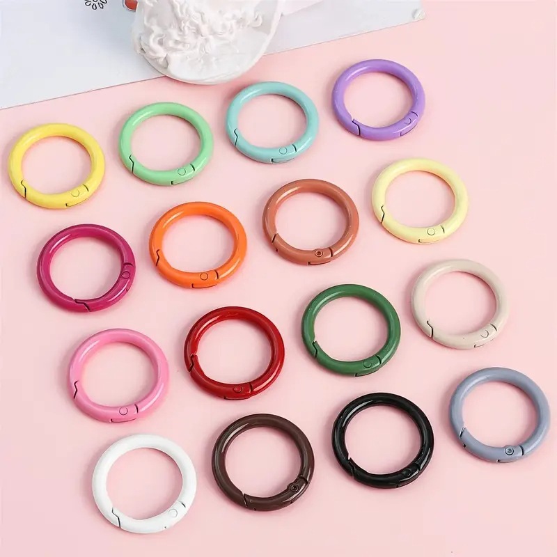 10PCS 23.5mm Metalen Lente O-r - Jewelry Making Loops recensie en prijs