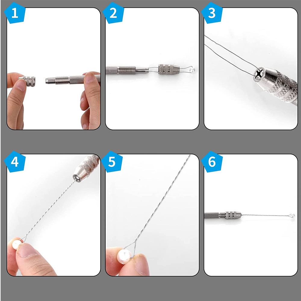 Dubbele kop handboorbasis, 0,8 - Jewelry Making Rotary Tool recensie en prijs