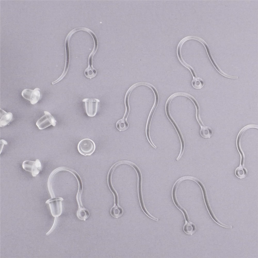 40 stuks doorzichtige plastic  - Jewelry Making Loops recensie en prijs