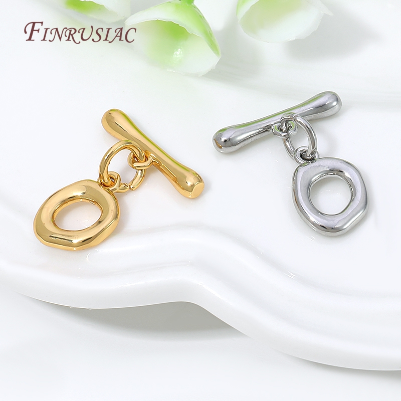 18K verguld onregelmatig ovale - Toggle Clasp Gold recensie en prijs